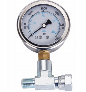 Manometr liniowy do agregatu malarskiego z trójnikiem 1/4″