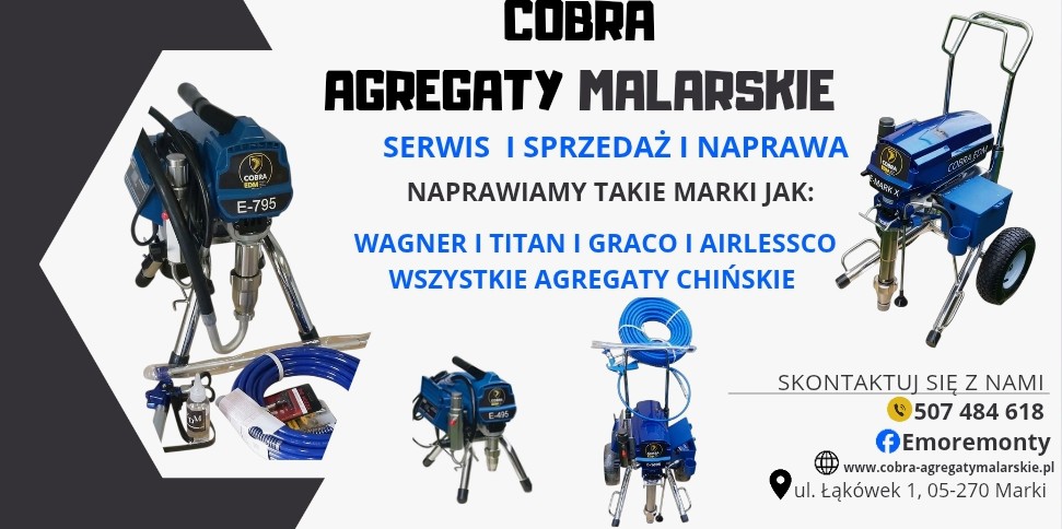 Agregaty malarskie Cobra